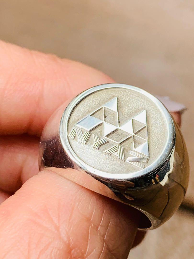 Custom sterling silver signet ring shop