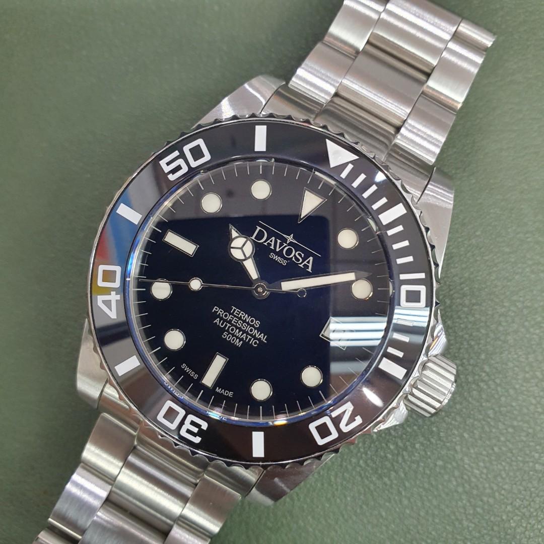 Davosa Ternos Diver 500M Submariner Automatic Full Set Luxury