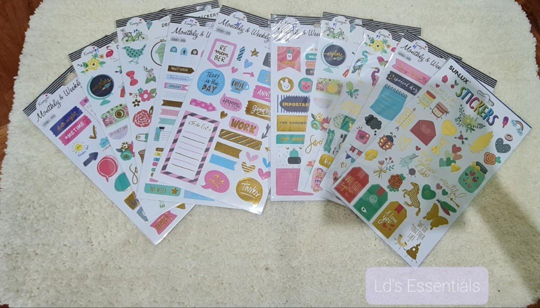 Decorative stickers for scrapbook,planner,diary,artworks (Category: Art & Prints) located in Quezon City. Submitted by lds_essentials (Listing ID 1067442734, Image 1). Description: for sale onhand available Decorative stickers for scrapbook, planner, diary, artworks #kids #teens #adults.