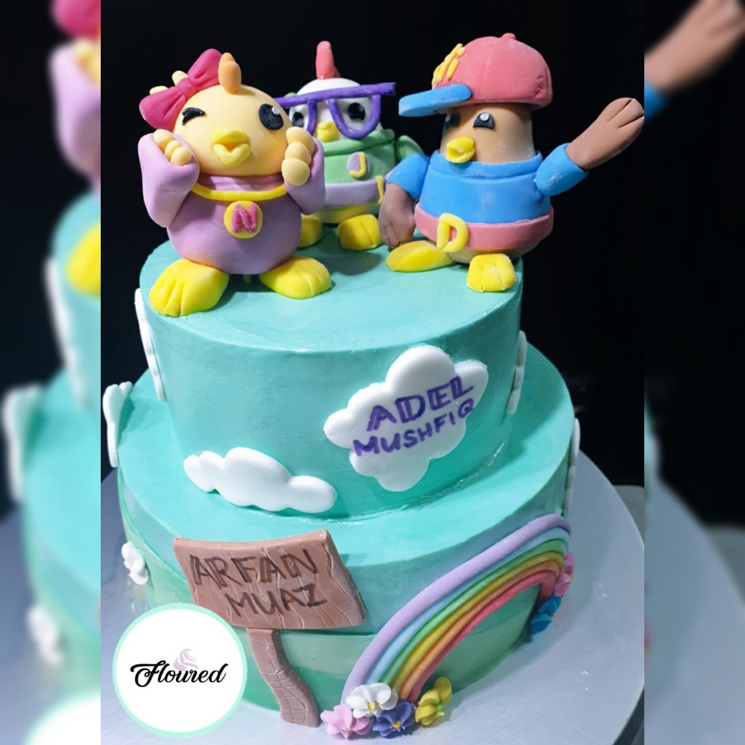 Didi Friends Birthday Cake Food Drinks Homemade Bakes On Carousell