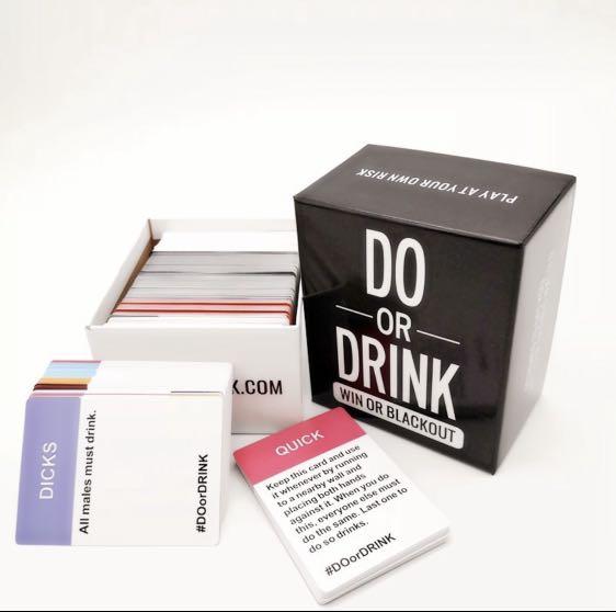 [PREORDER] Do or Drink Card Drinking Game, Hobbies & Toys, Toys & Games
