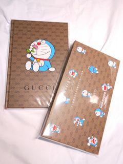 gucci doraemon notebook