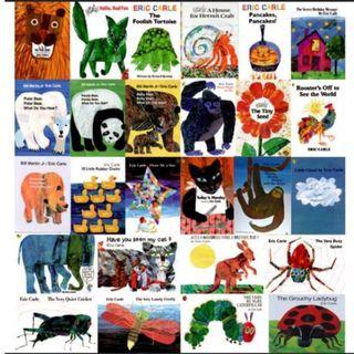 ERIC CARLE (PHP1000 FOR ANY 6 BOOKS)
