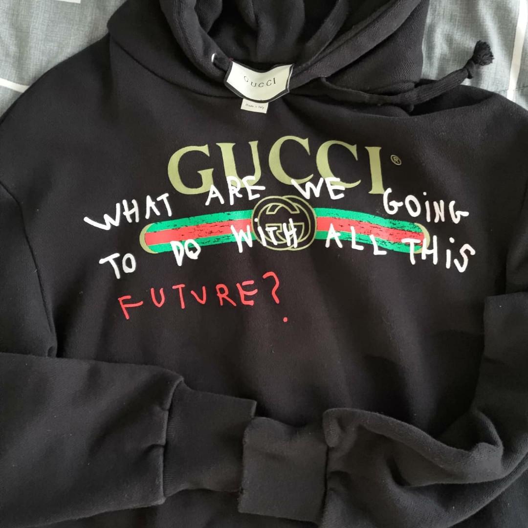 Gucci Capitan Hoodie, Women's Fashion, Jackets and Outerwear on