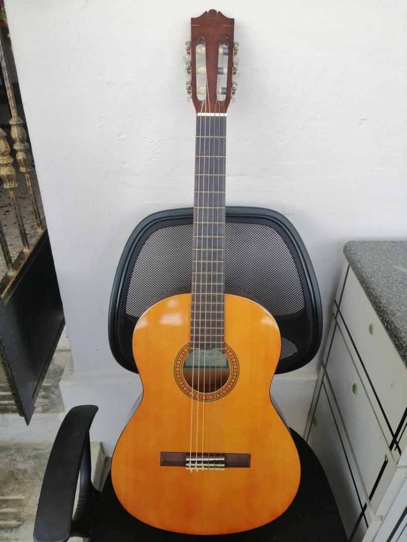 Guitar yamaha cs-40, Hobbies & Toys, Music & Media, Musical Instruments ...
