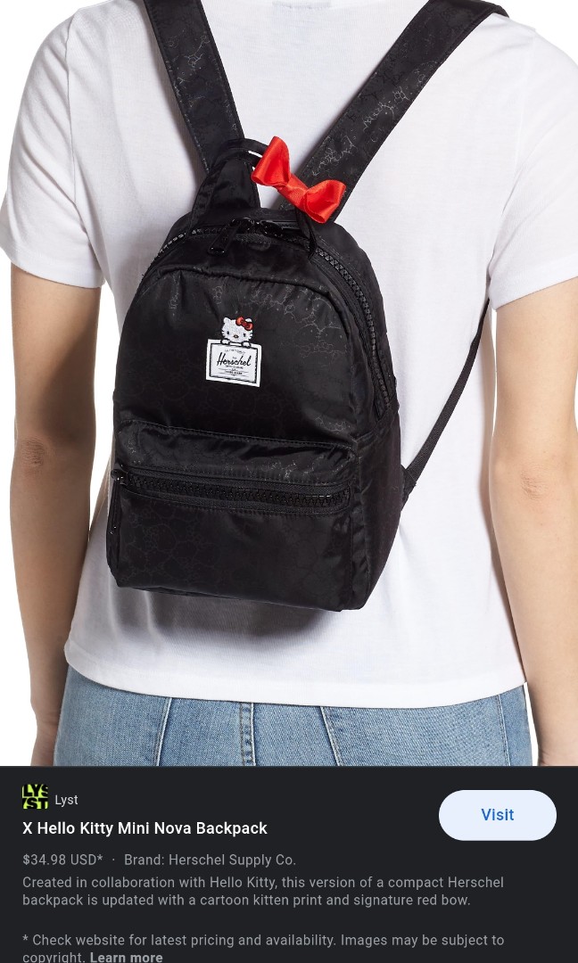 Herschel hello kitty price deals