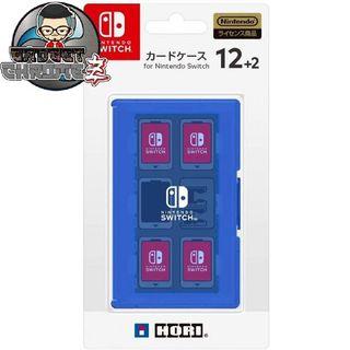 HORI | Nintendo Switch Card Case | 12 + 2 | BLUE