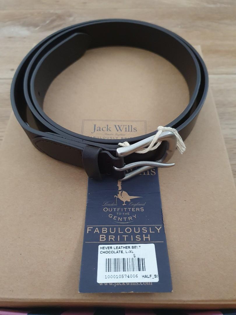 Jack Wills Hever Leather Belt Men s Fashion Watches