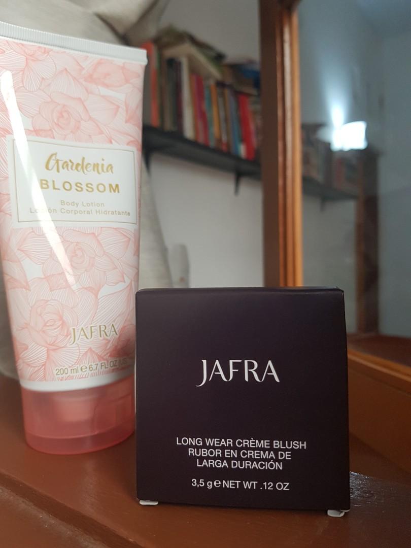 Jafra Cream Blush Peach dan Gardenia Blossom, Kesehatan & Kecantikan