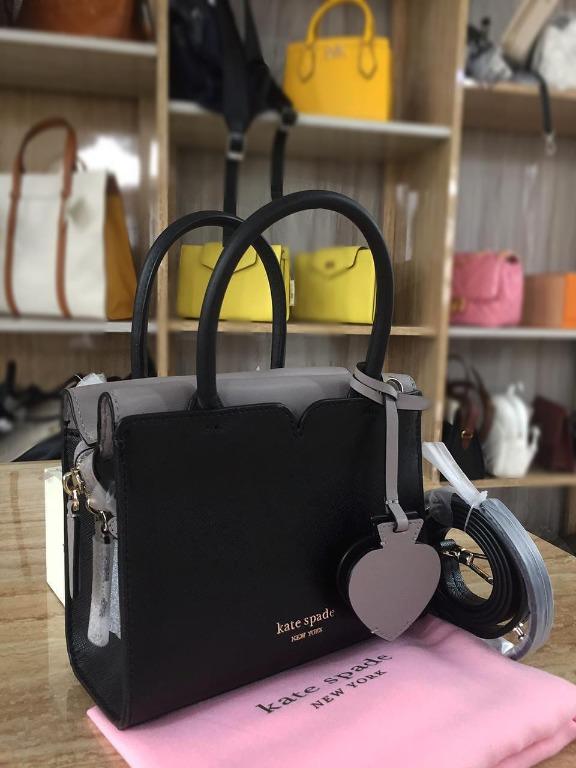 Kate Spade Spencer Mini Satchel Black Barang Mewah Tas Dompet di Carousell