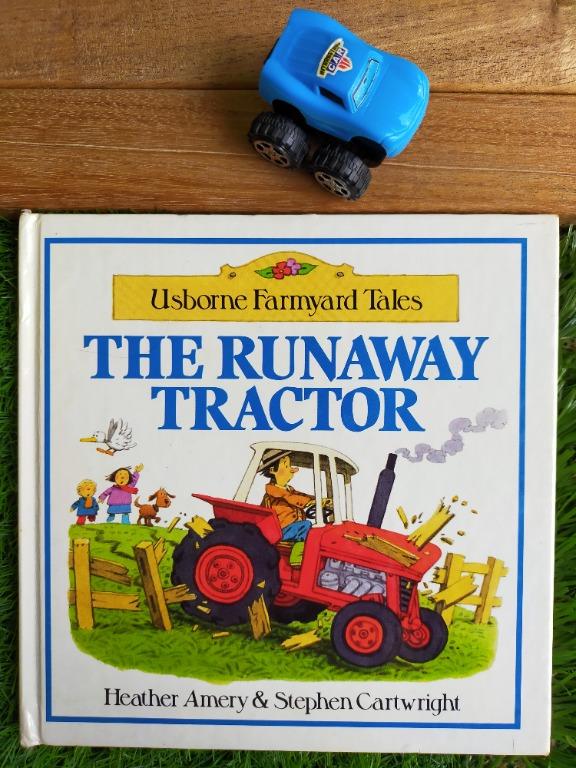 Kids Story Book Usborne Farmyard Tales The Runaway Tractor Books Stationery Children S Books On Carousell
