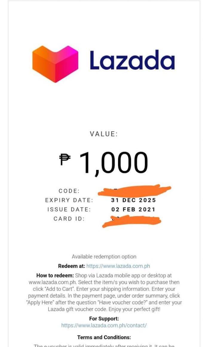 Voucher 2021 lazada code Kode Voucher