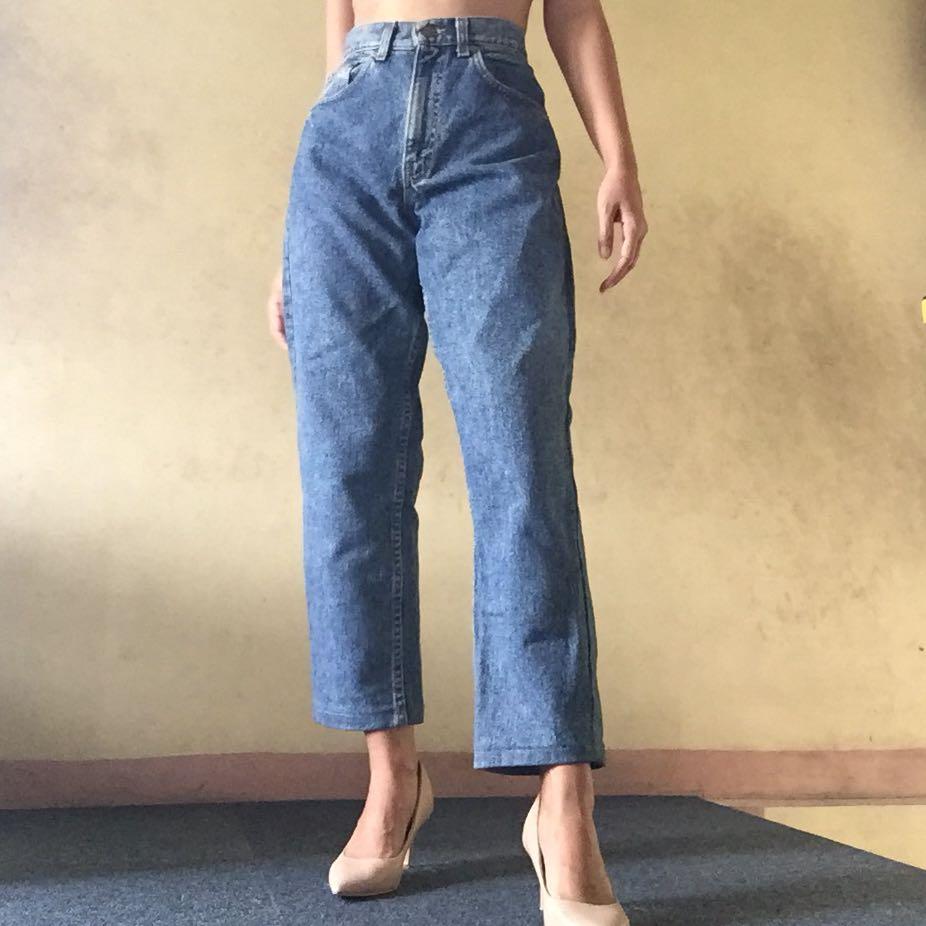 Sofia by Sofia Vergara High Waist High Rise Denim Blue Jeans, Women's  Fashion, Bottoms, Jeans on Carousell