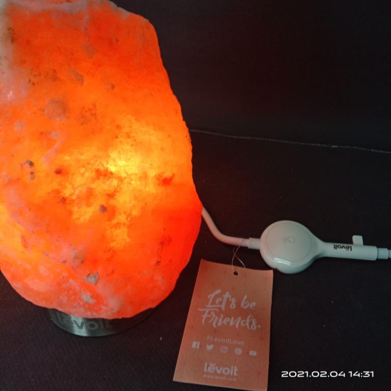 LEVOIT Kana Himalayan Salt Lamp Furniture Home Living Home