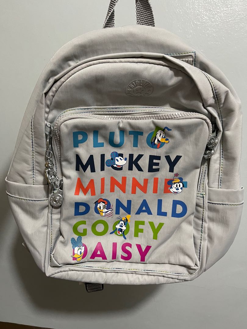 Limited edition Kipling mickey mouse backpack, Women's Fashion, Bags