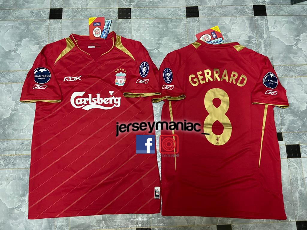 Gerrard 2005 jersey sales