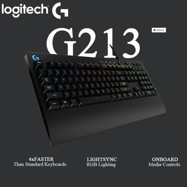 Logitech G213 Prodigy Gaming Keyboard, Computers & Tech, Parts &  Accessories, Computer Keyboard on Carousell