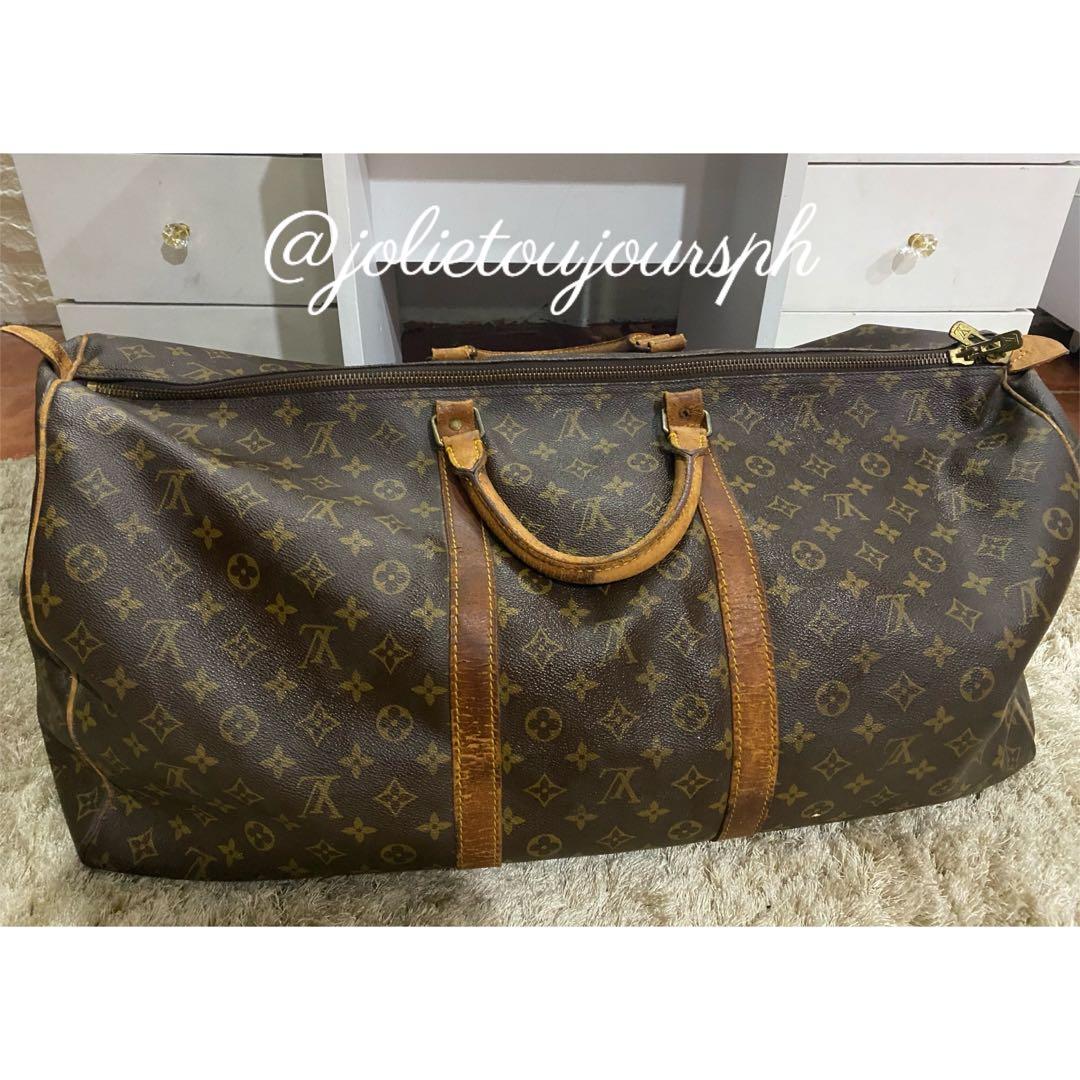 LOUIS VUITTON KEEPALL TRAVEL BAG , Luxury, Bags & Wallets on Carousell