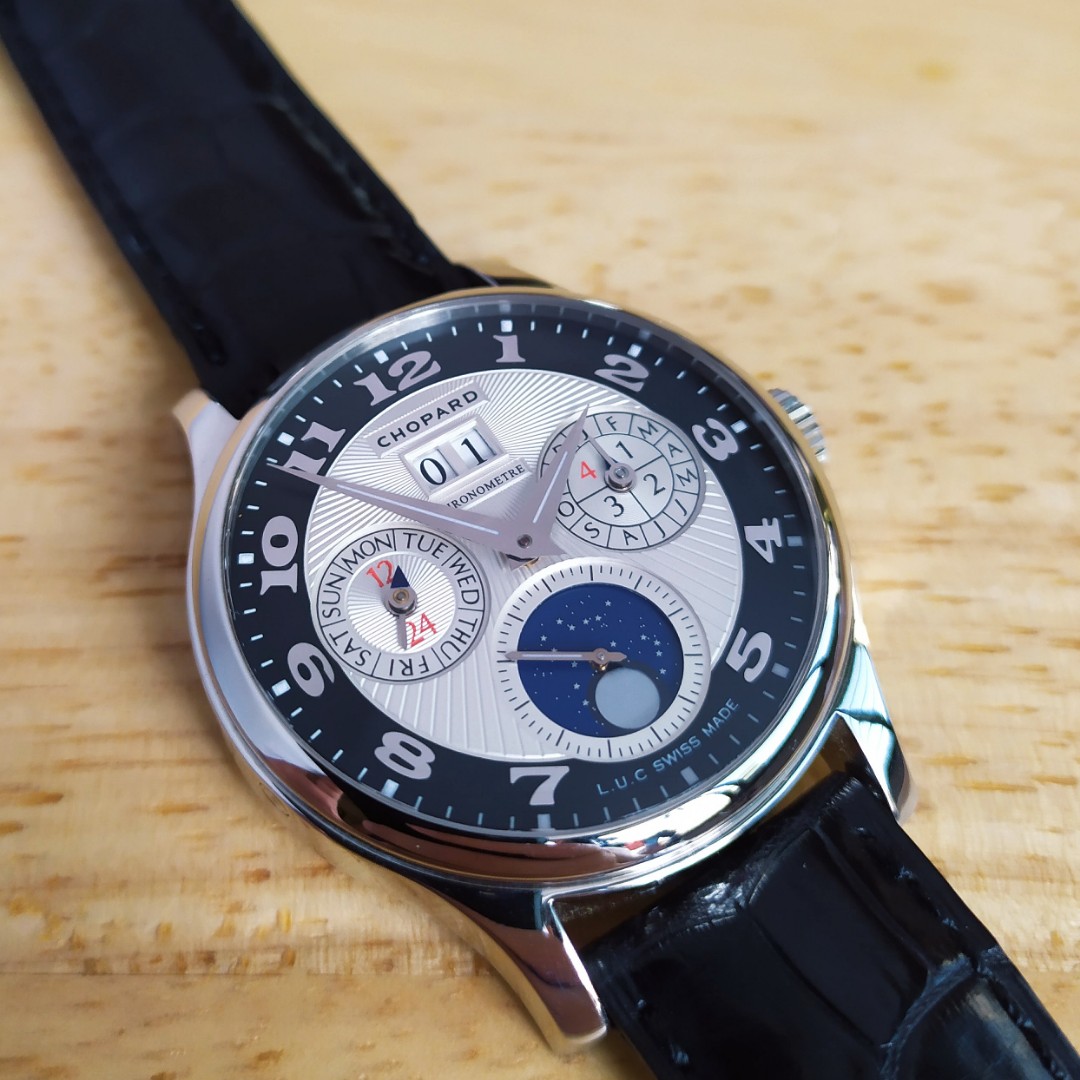 Luc Spring 2022 Calendar Luc Chopard Lunar One Perpetual Calendar Qp Pt, Luxury, Watches On Carousell