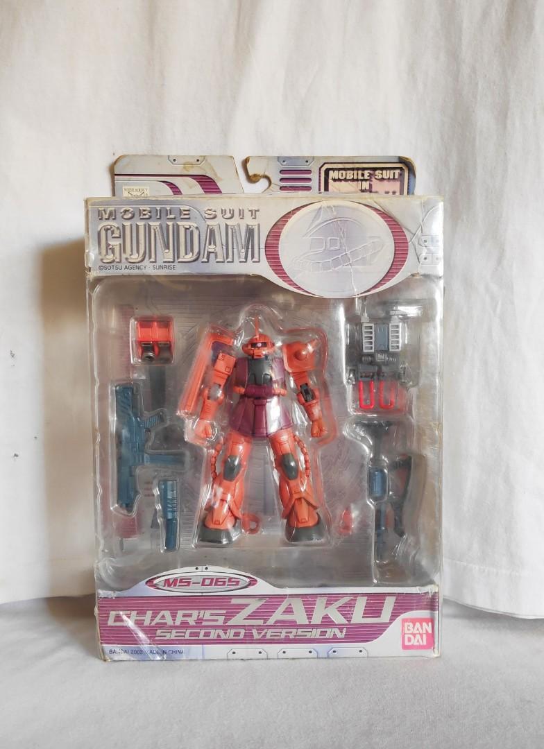 Mobile Suit Gundam 0079 Char S Zaku Ii 2nd Ver Msia Mobile Suit In Action Hobbies Toys Toys Games On Carousell