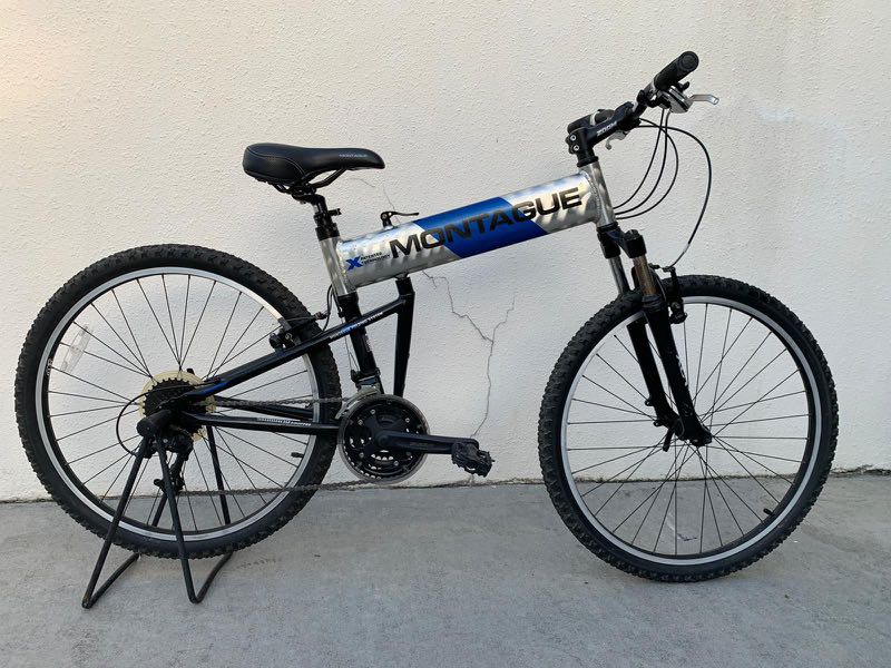MONTAGUE MX FOLDABLE MOUNTAIN BIKE, Sports Equipment, Bicycles & Parts