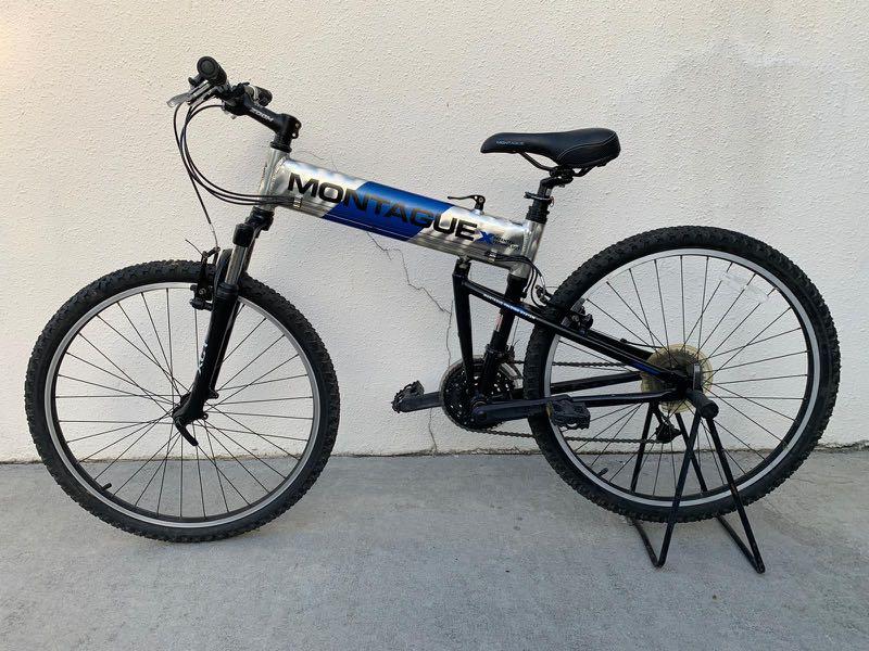 MONTAGUE MX FOLDABLE MOUNTAIN BIKE, Sports Equipment, Bicycles & Parts