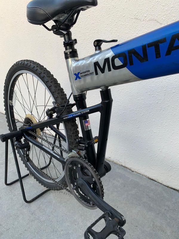 MONTAGUE MX FOLDABLE MOUNTAIN BIKE, Sports Equipment, Bicycles & Parts