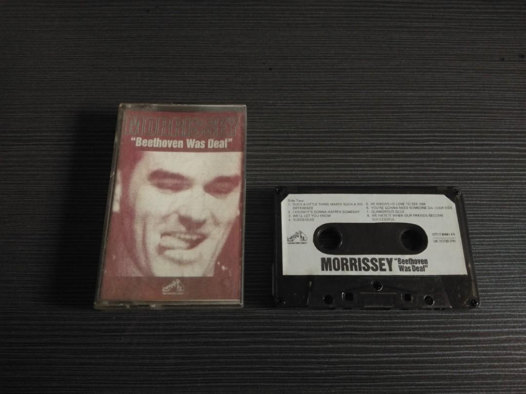 MORRISSEY - BEETHOVEN WAS DEAF ( CASSETTE ) (Category: CDs & DVDs) located in Makati City. Submitted by KAMUSIKATAYO (Listing ID 1067391706, Image 1). Description: PRE OWNED VERY GOOD SOME PENMARK, STAIN..