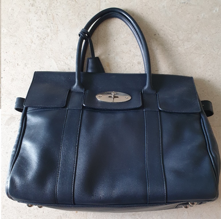 Mulberry Bayswater in Midnight blue Women s Fashion Bags