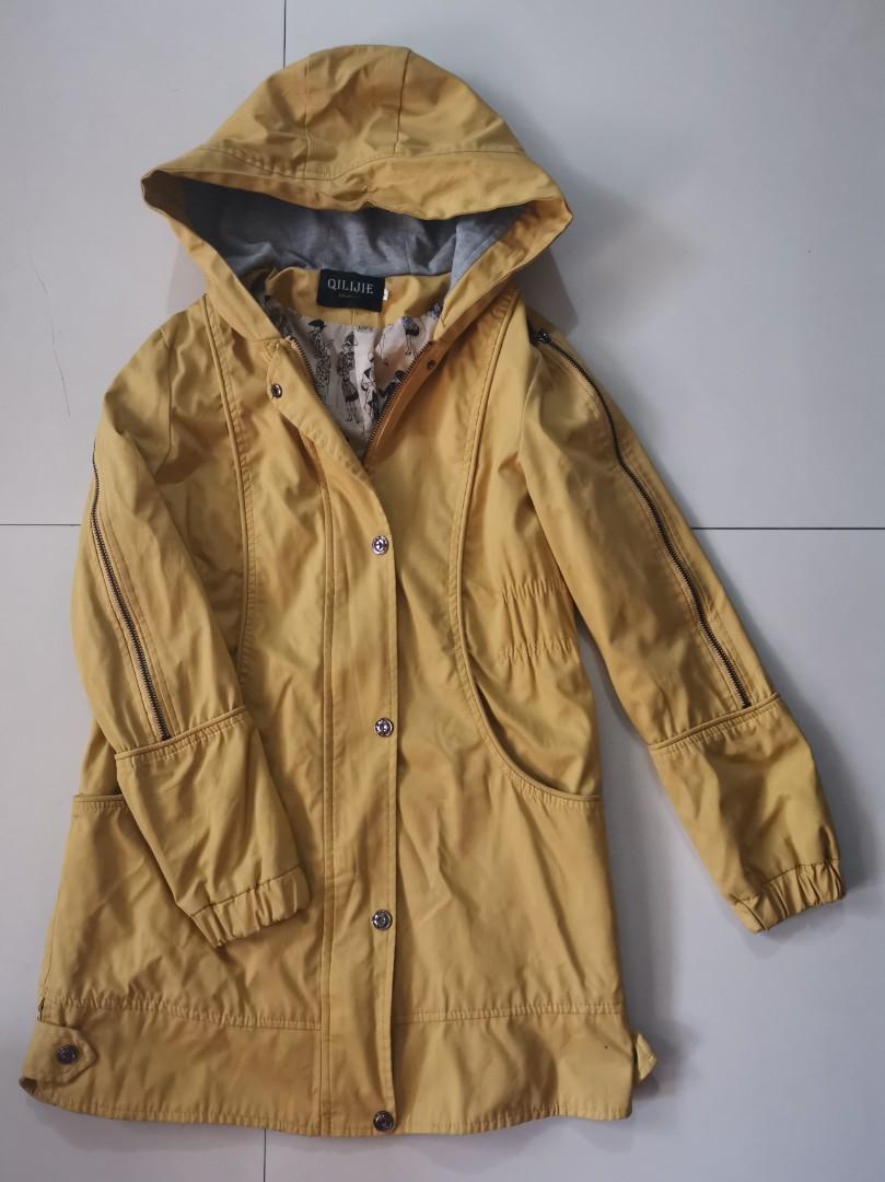 mustard parka