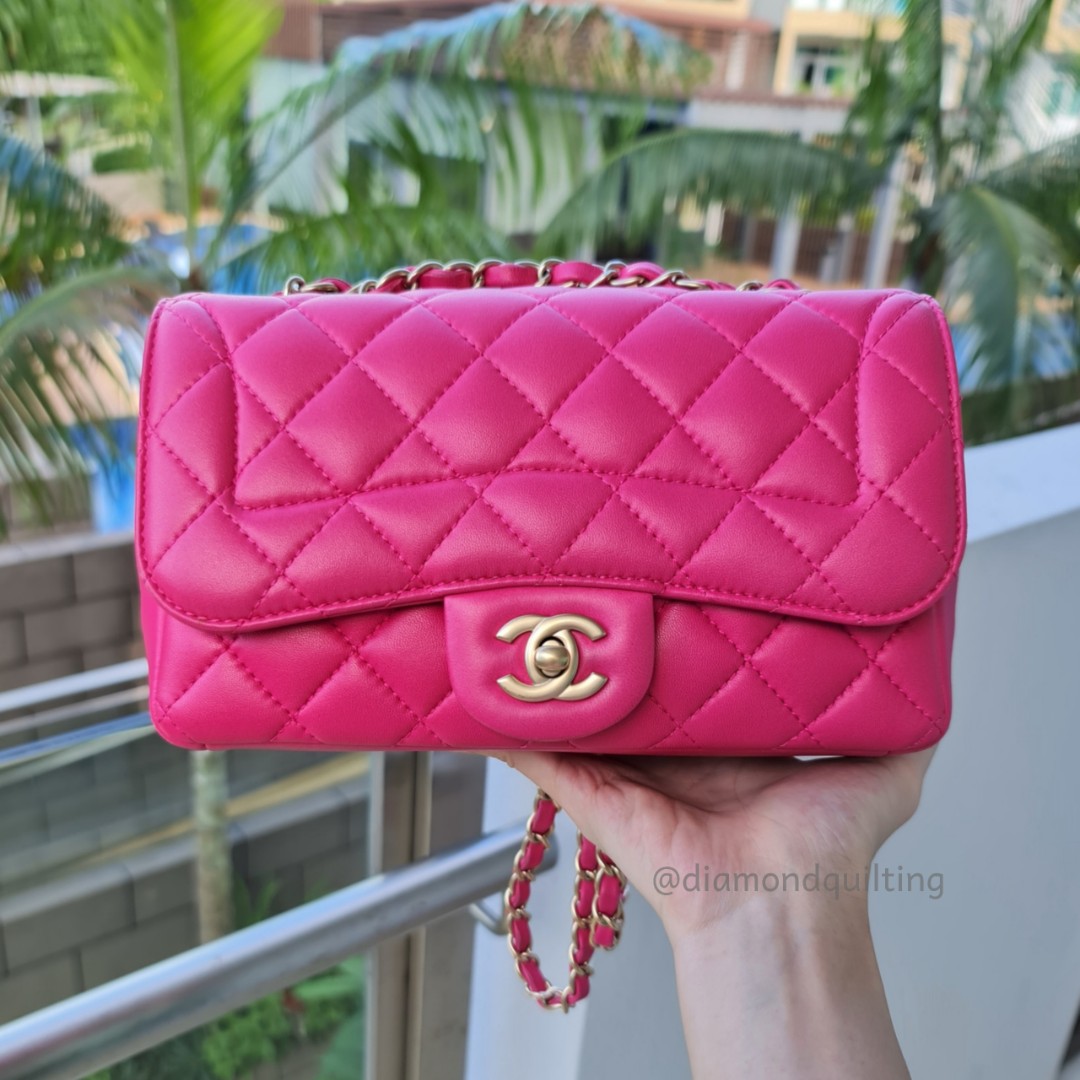 Chanel Pink Mademoiselle Flap Bag