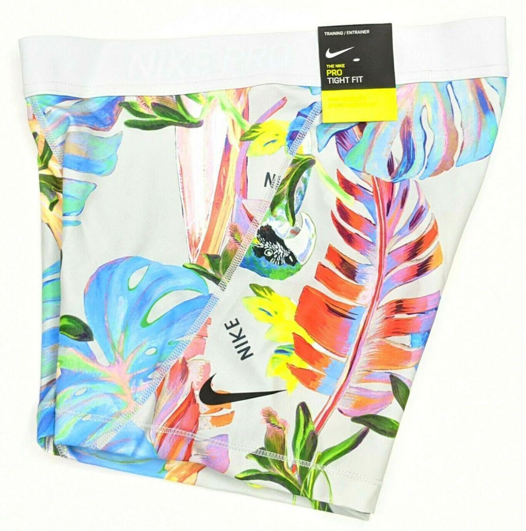 Nike pro sale tropical shorts