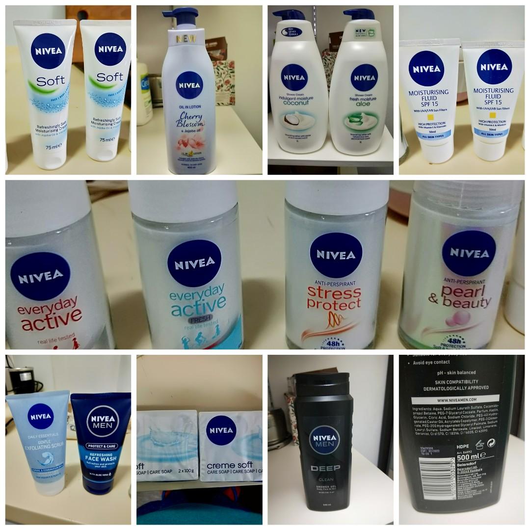 nivea soft spf