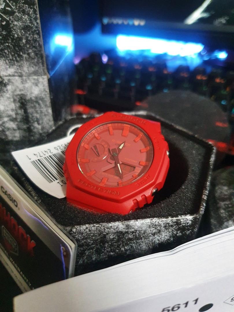 Tmj merah g shock best sale