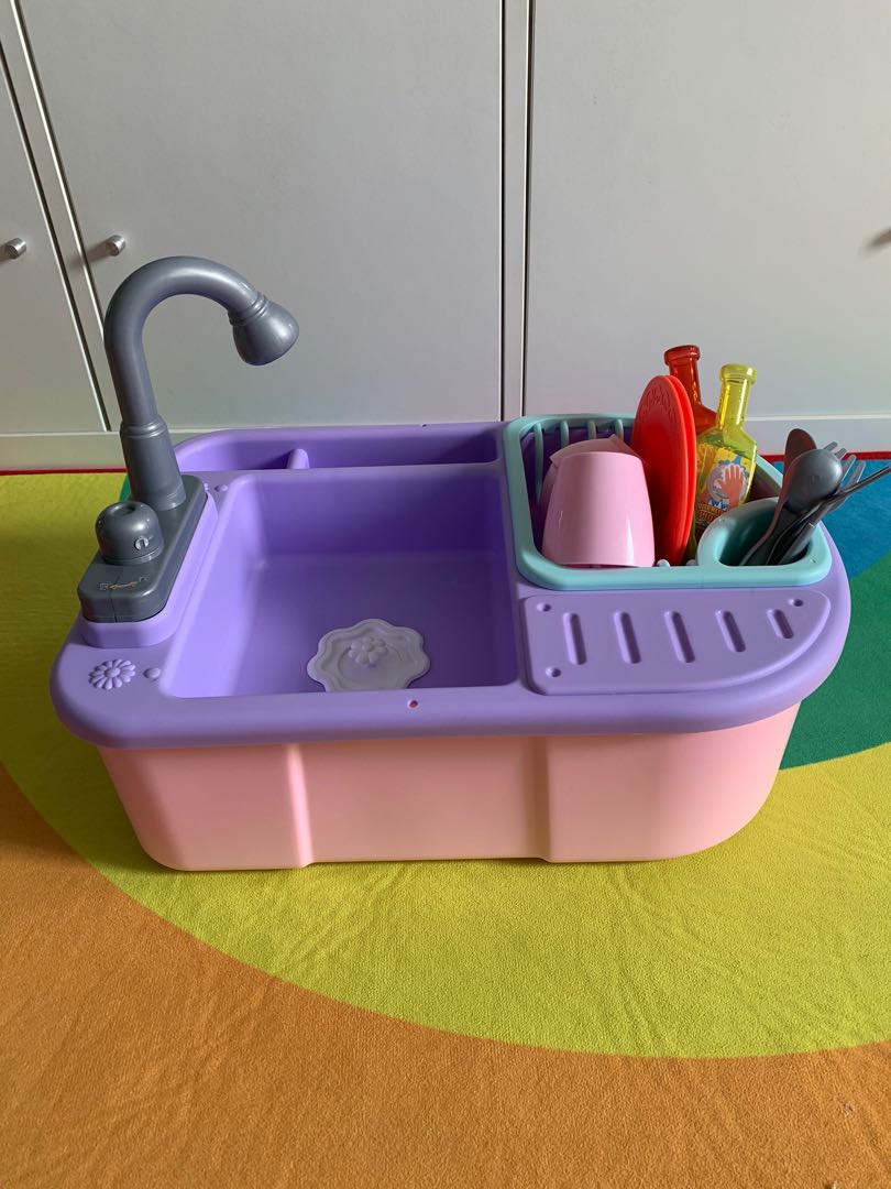 Play Kitchen Sink Set, Hobbies & Toys, Toys & Games on Carousell