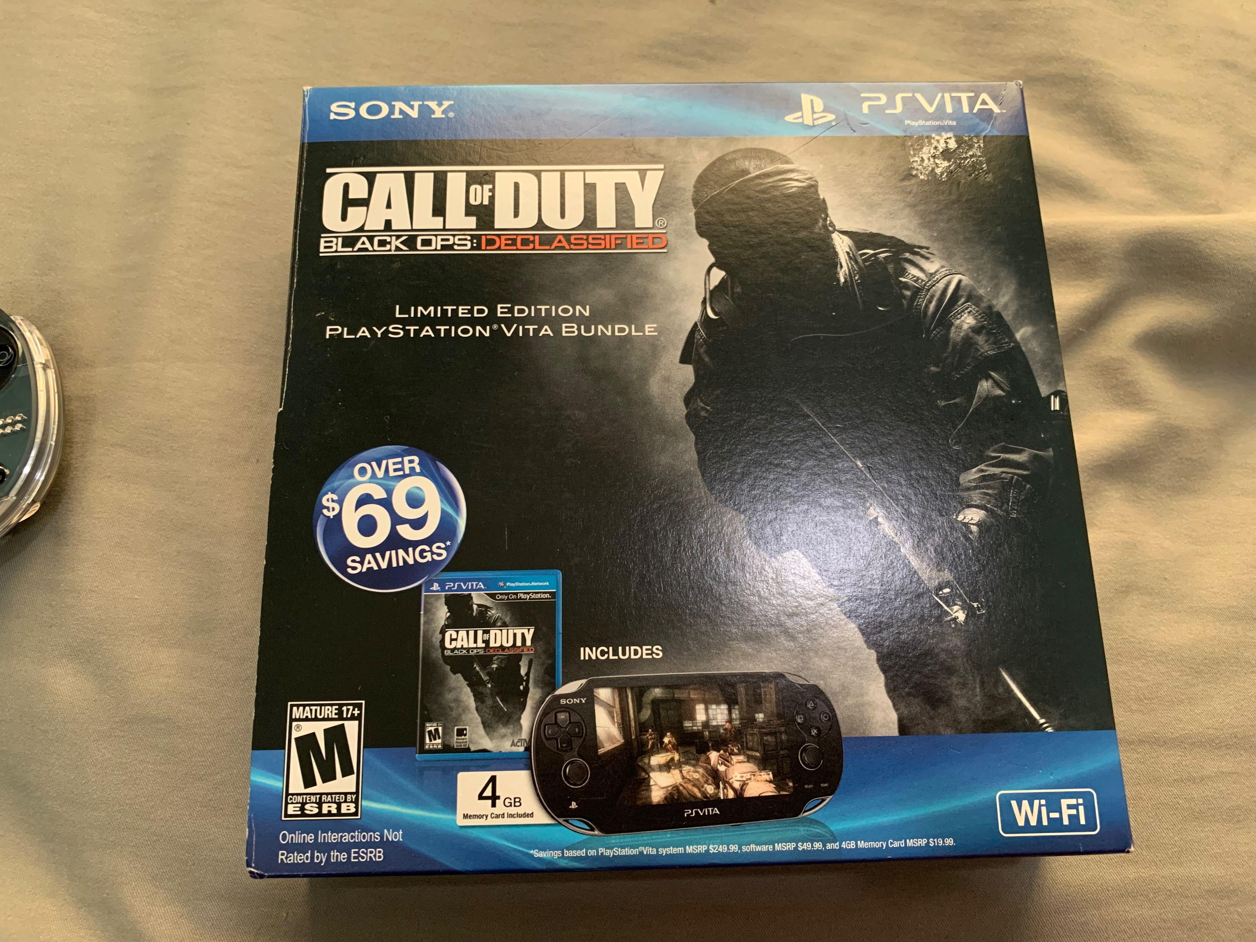Consola Psvita Call Of Duty Original Ps Vita Fat Edicion