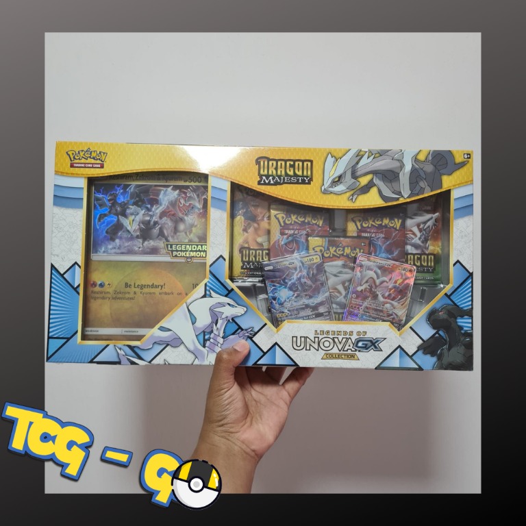 Pokemon Dragon Majesty Legends of Unova Collection Box Contains 5
