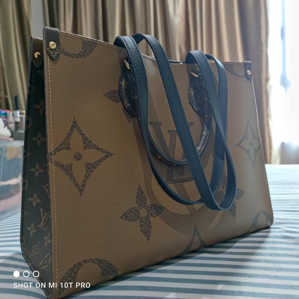LV On the Go MM, Luxury, Bags & Wallets on Carousell