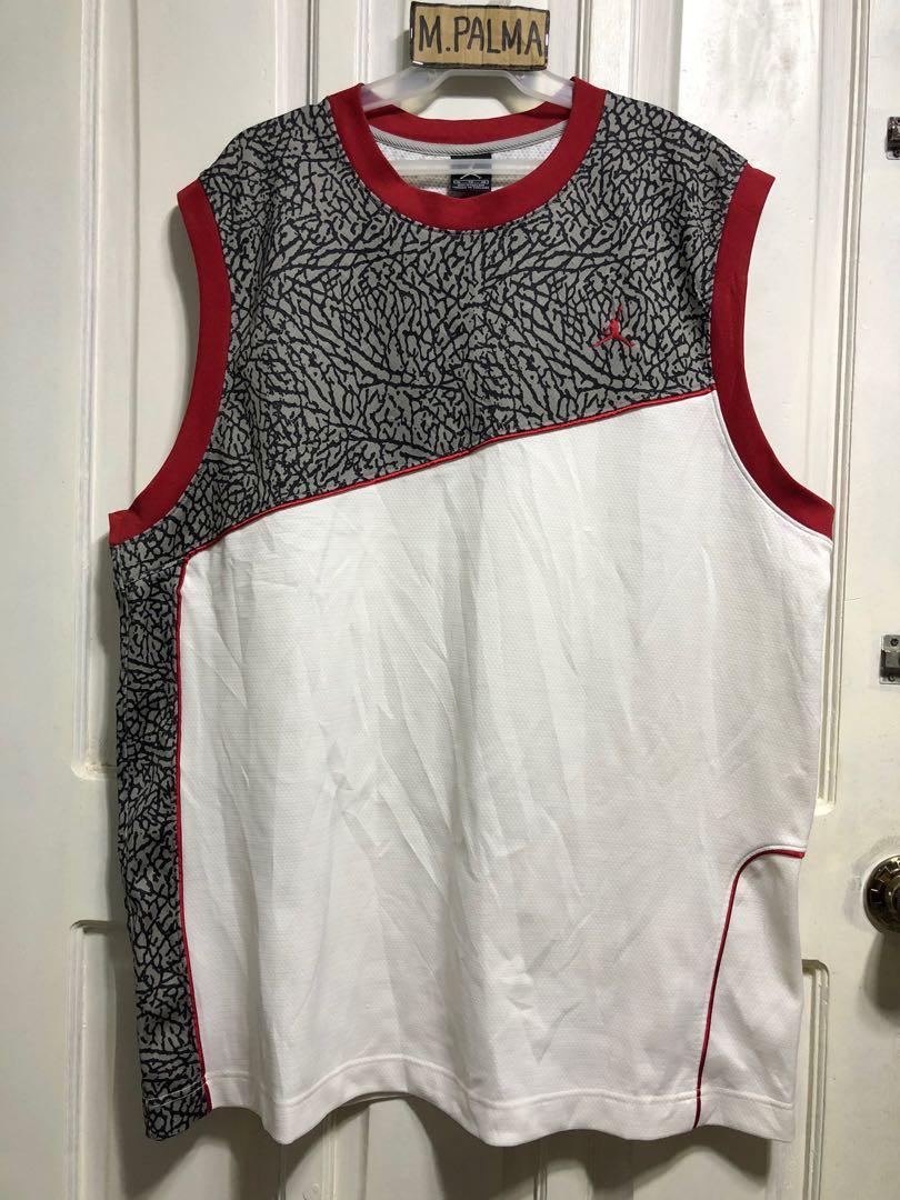 Chicago Bulls X Elephant Cement Jersey (Sublimation) XXLARGE