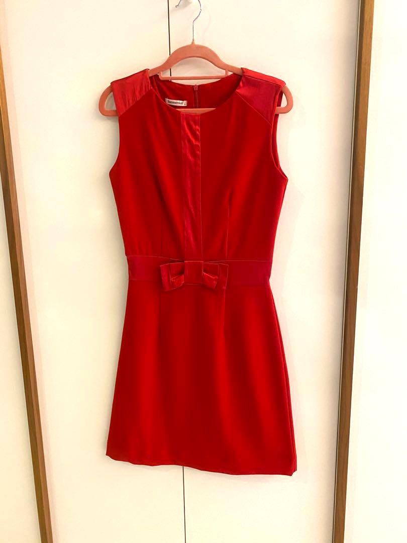 Red Dress Size S - worn 2x, Women's 