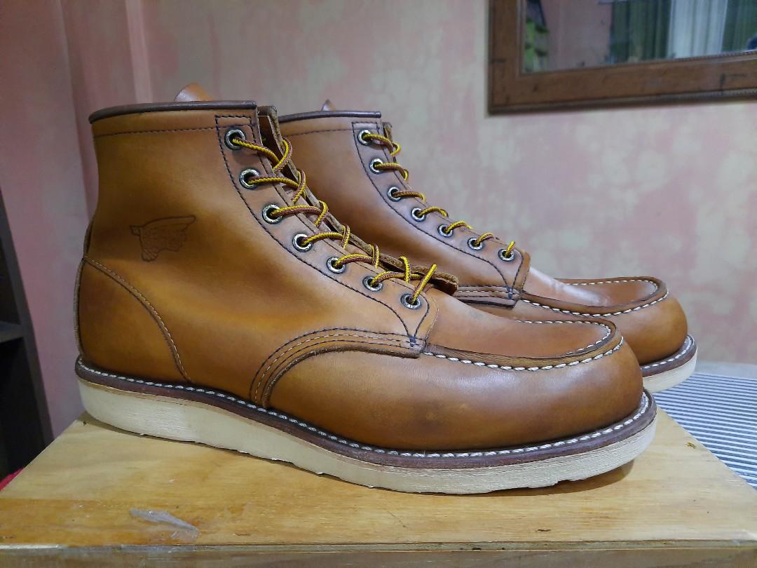 Red Wing 875 Oro Iginal Moc Toe Redwing Men S Fashion Footwear Boots On Carousell Red Wing 875 Oro Iginal Moc Toe Redwing Men S Fashion Footwear Boots On Carousell