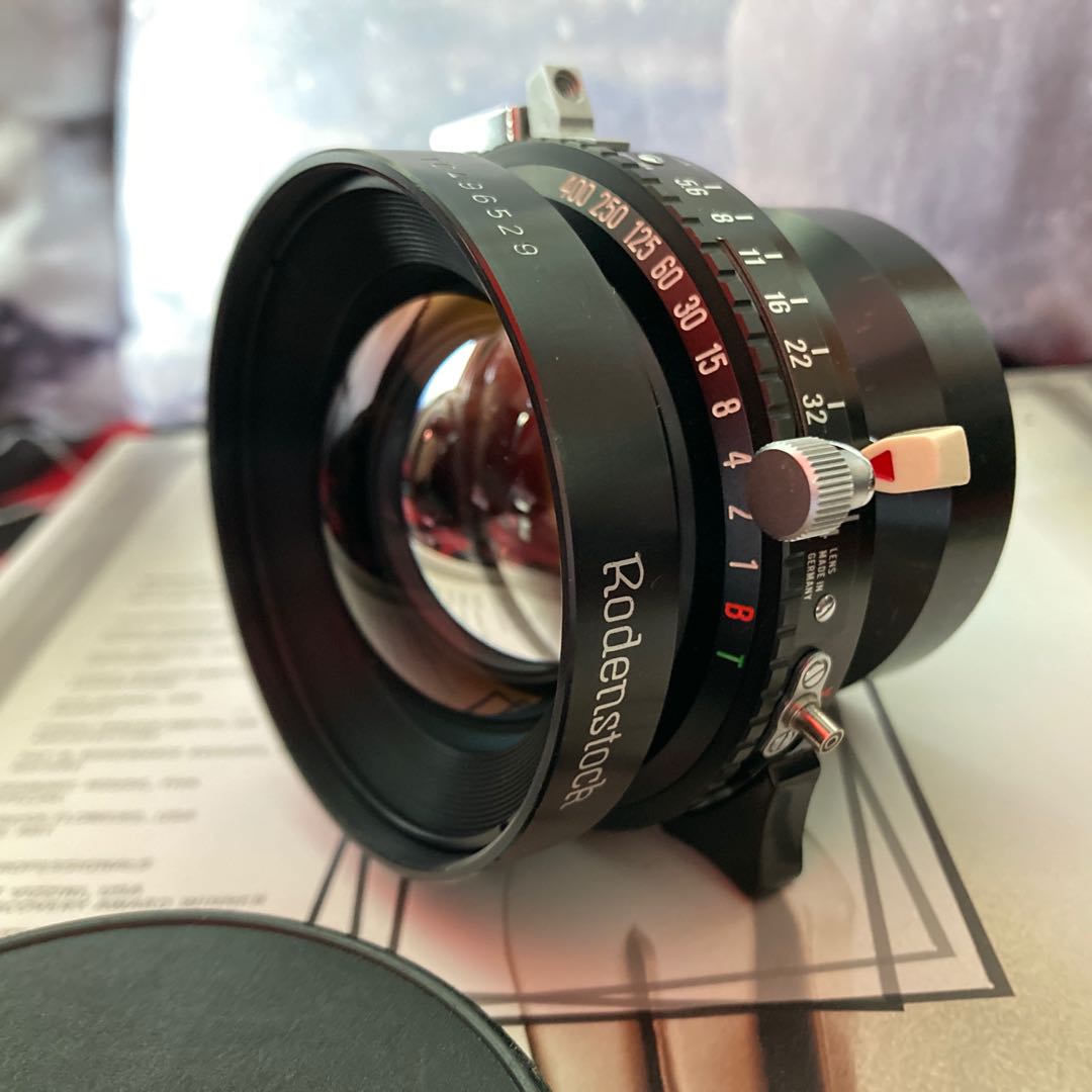 Rodenstock Sironar N 210mm F5.6 MC 4x5 鏡頭, 攝影器材, 鏡頭及