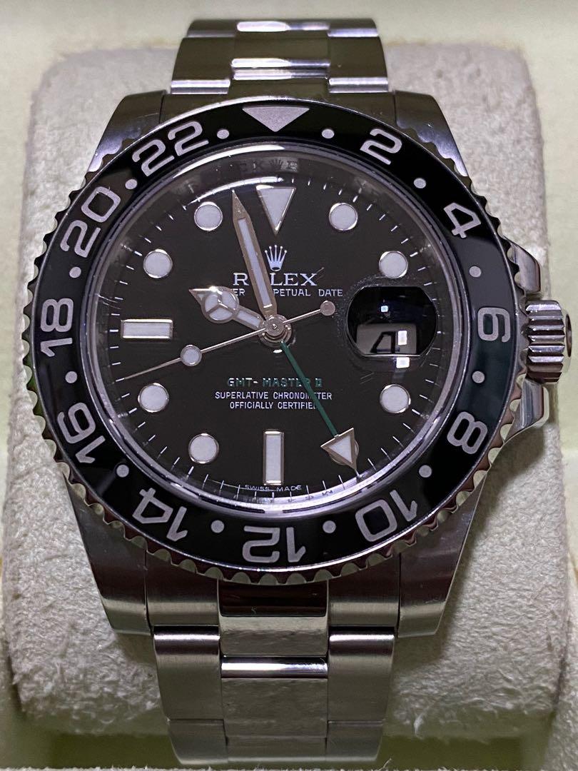 Rolex GMT Master II 116710LN Discontinued Luxury Watches on
