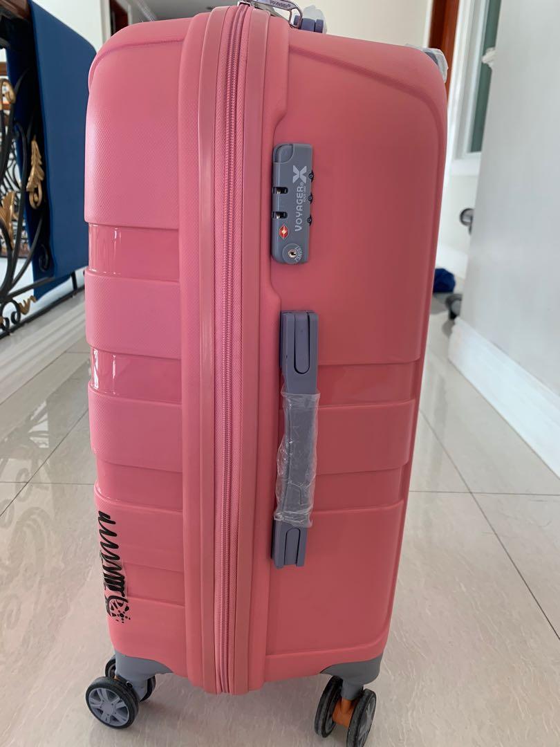 Voyager luggage rose gold store