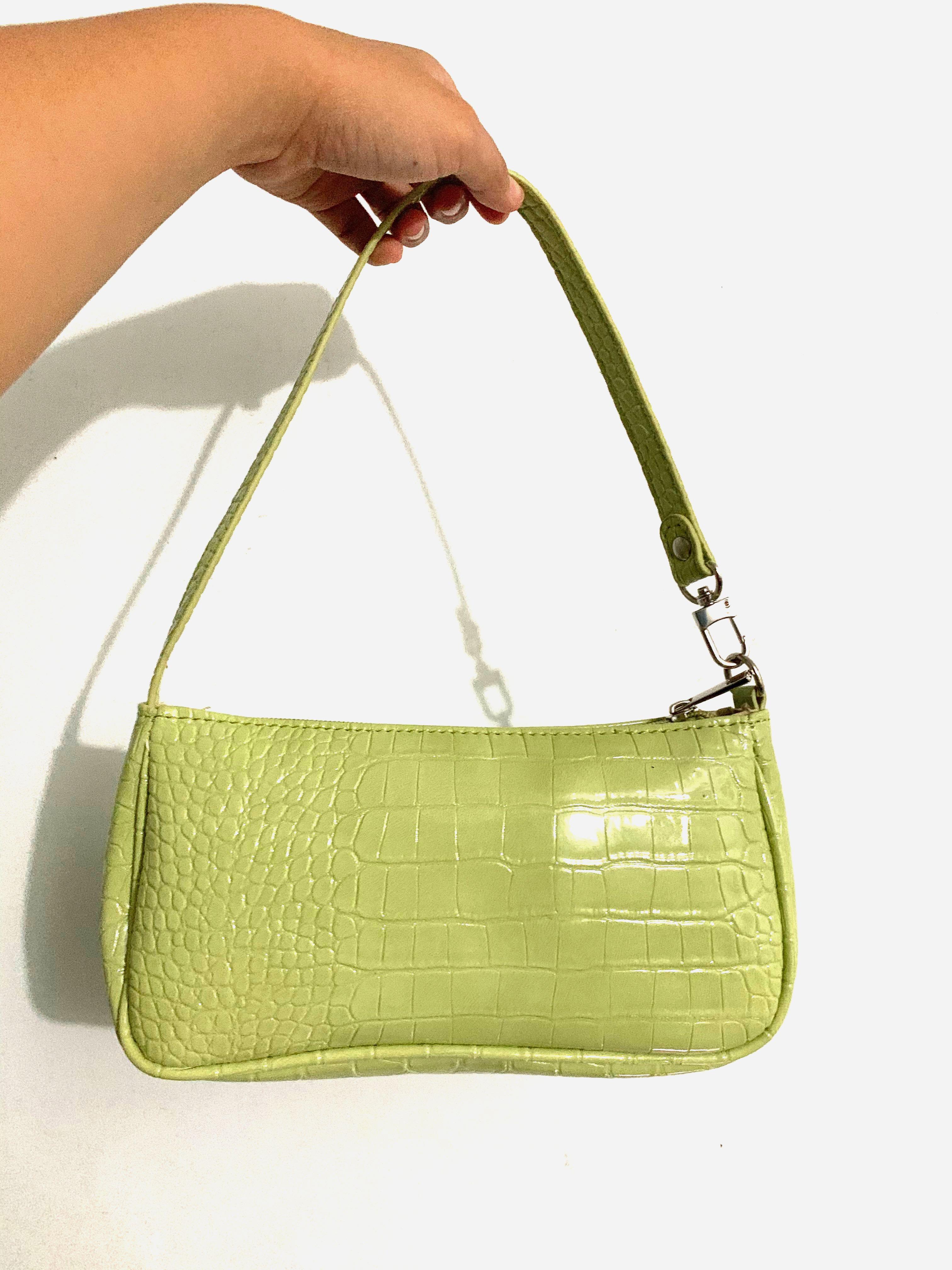yellow green bag