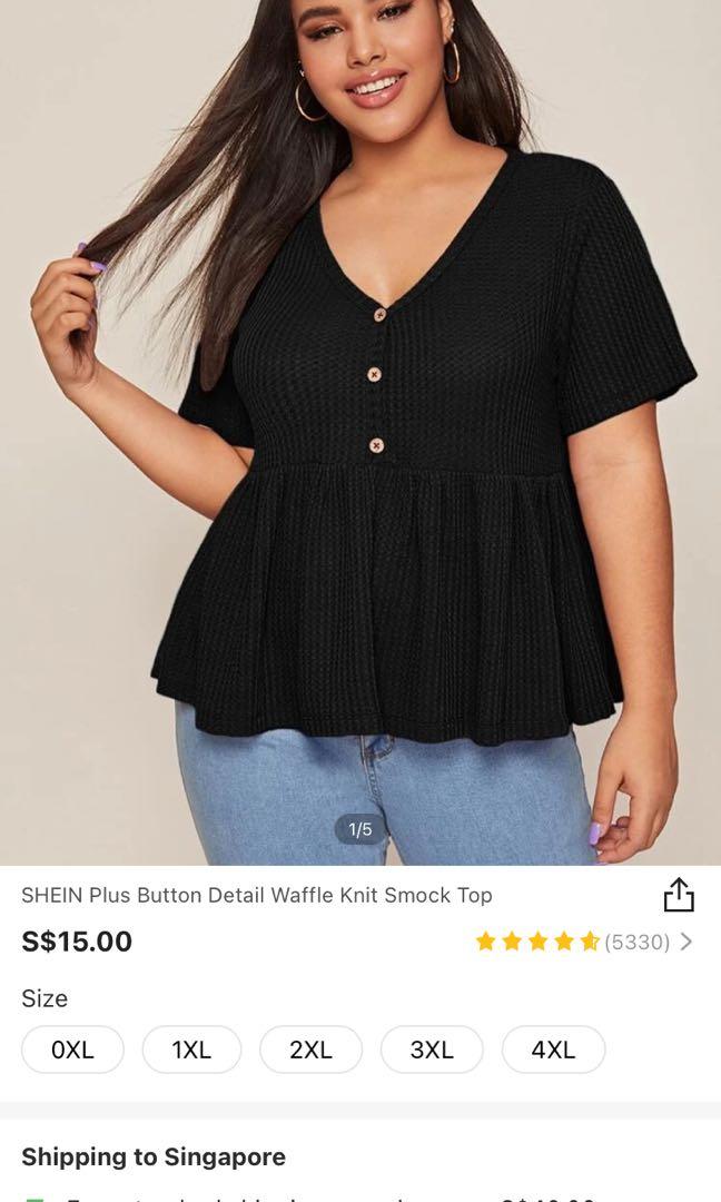 smock top plus size