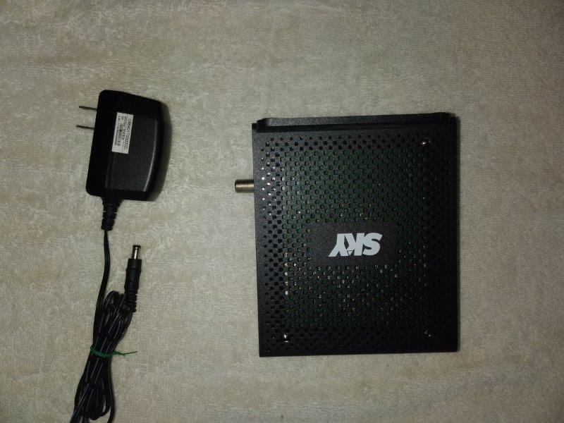 Sky Broadband Modem - Sky Broadband Cable Modem With Power Adapter Computers Tech Parts Accessories Cables Adaptors On Carousell