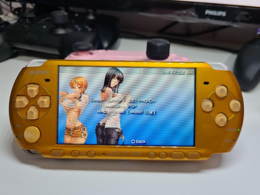 Modded Psp 3000 00 Console Cfw 6 61 Pro C Infinity With 64gb Or 128gb Memory Retro Emulators Ps1 Excellent Condition Video Games Electronics Accessories Hitechic Ir