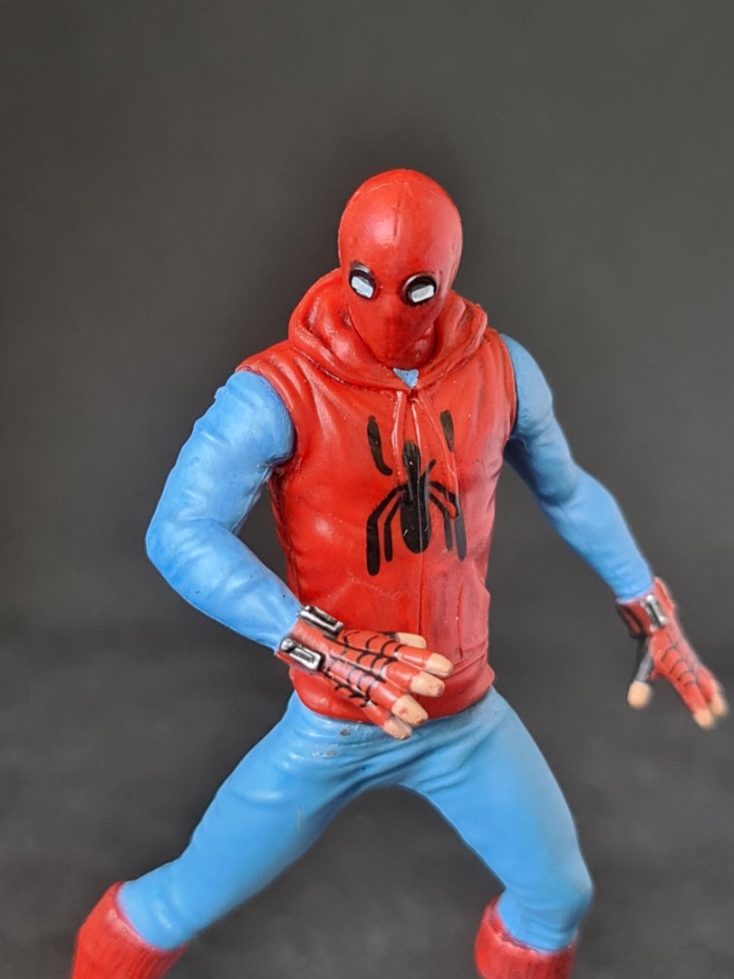 Spider man shop homemade suit figure