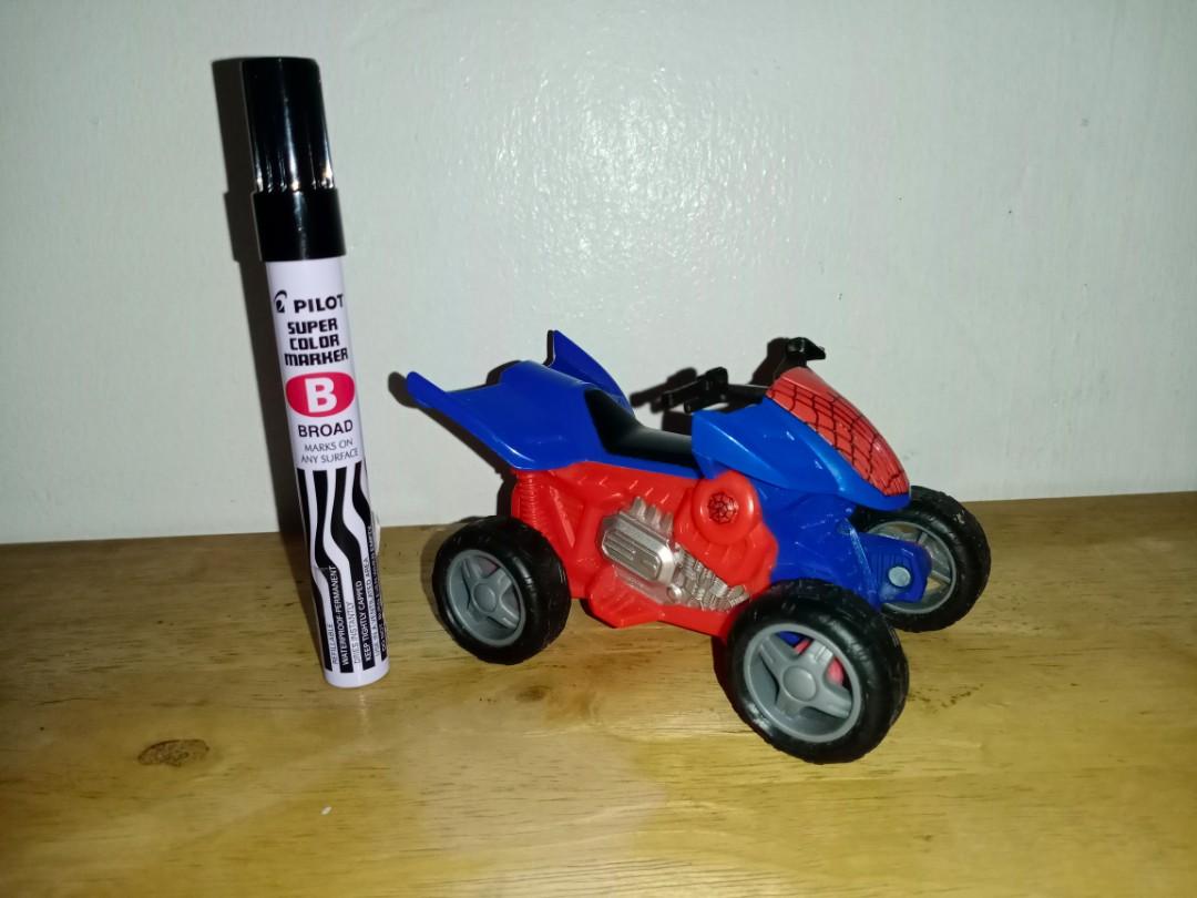 marvel spider man 6 volt motorcycle